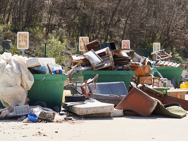 illegal dumping Fort Lauderdale